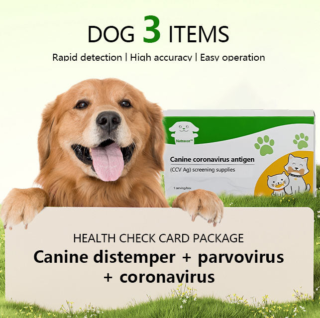 Natravor™Distemper, parvovirus, and coronavirus test strips
