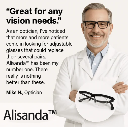 【ADJUSTABLE FOCUS GLASSES】See Every Moment Clearly With Alisanda!
