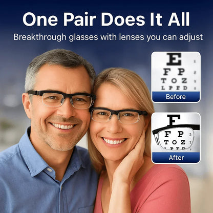 【ADJUSTABLE FOCUS GLASSES】See Every Moment Clearly With Alisanda!
