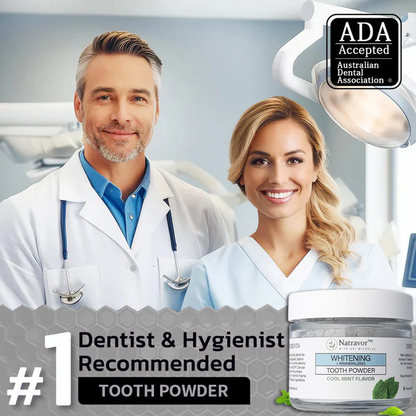 Natravor™Remineralizing & Whitening Tooth Powder Cool Mint