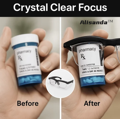 【ADJUSTABLE FOCUS GLASSES】See Every Moment Clearly With Alisanda!