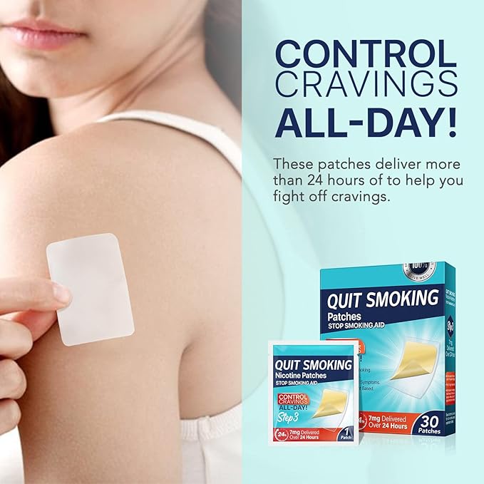 Quit Smoking Patches: Experience Effective Craving Control and Support for a Smoke-Free Life!