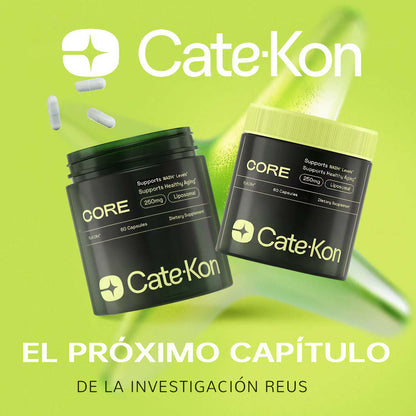 🔥Suplemento Alternativo Cate-Kon – Alta Pureza para Antienvejecimiento, Energía y Enfoque – 60 Cápsulas🔥