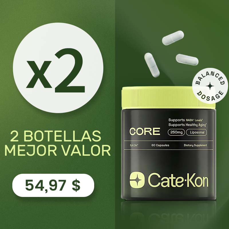 🔥Suplemento Alternativo Cate-Kon – Alta Pureza para Antienvejecimiento, Energía y Enfoque – 60 Cápsulas🔥