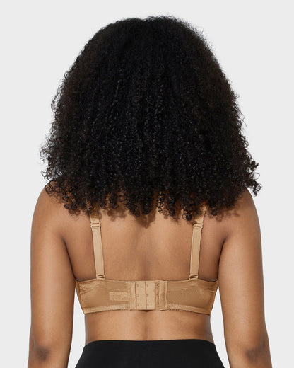 Comfort Push Up Unlined Bra with Removable Straps