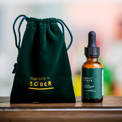 Natravor™Sober Drops — Natural Plant-Based Drops to Reduce Drinking, Support Liver Health, and Promote Clearer Mornings.
