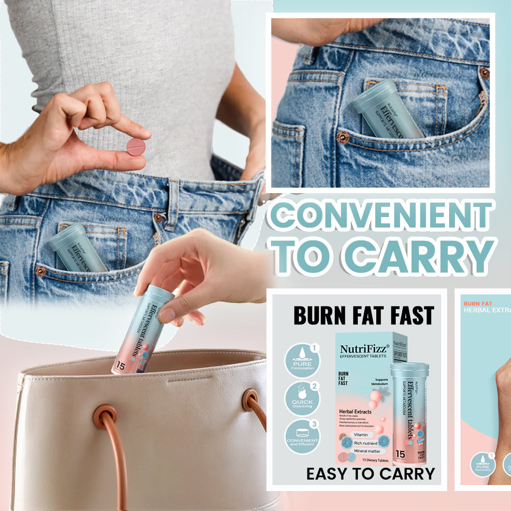 🌊Special Summer Sale: 50% Off; 90-Day Free Returns🥃NutriFizz® Metabolism Vitamin Effervescent Tablets