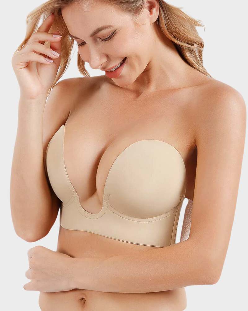 Strapless Push-Up Plunge Bra