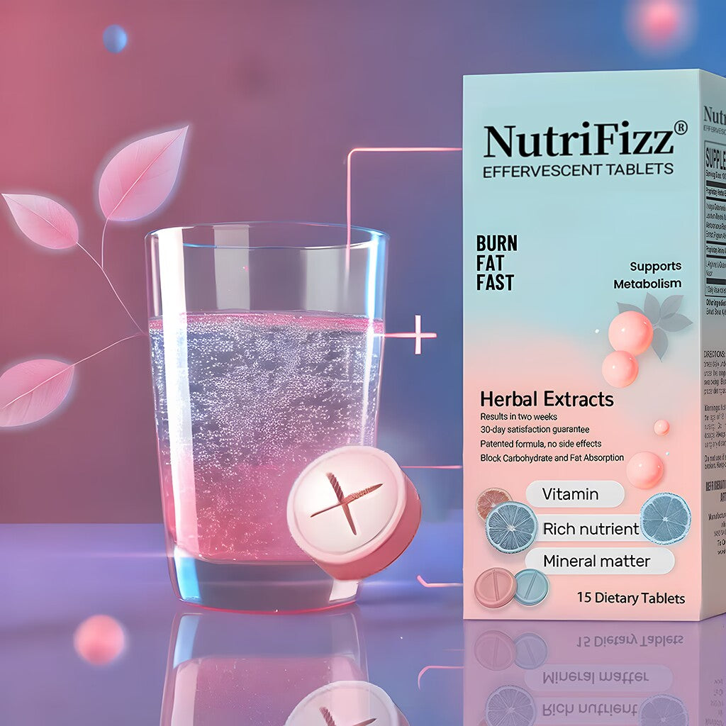 🌊Special Summer Sale: 50% Off; 90-Day Free Returns🥃NutriFizz® Metabolism Vitamin Effervescent Tablets