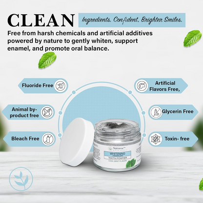 Natravor™Remineralizing & Whitening Tooth Powder Cool Mint