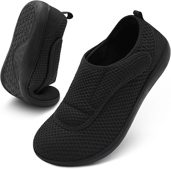 2025 Men's Lightweight Extra Wide Width Orthopedic Hands-Free Foot Pain Relief Slip-on Shoes