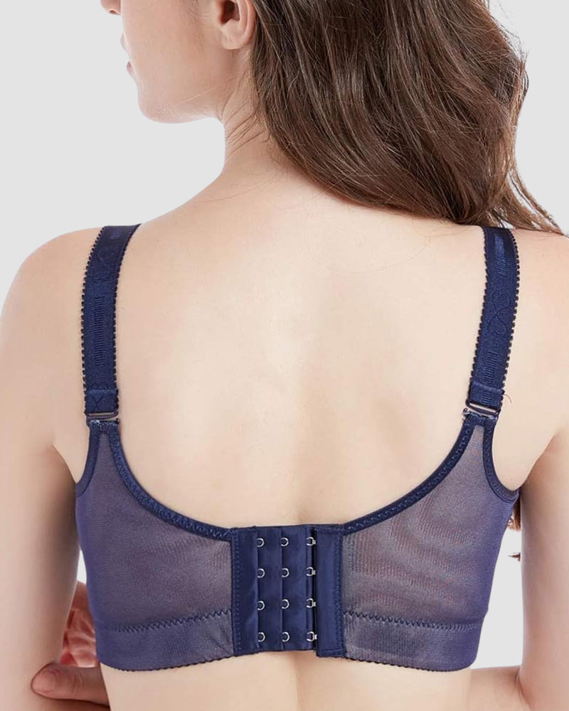 Lace Underwire Padded Push Up Bra