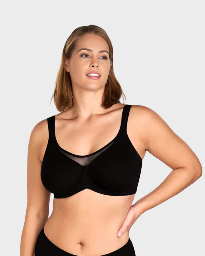 Plus Size Cooling Full Coverage Minimizer Bra