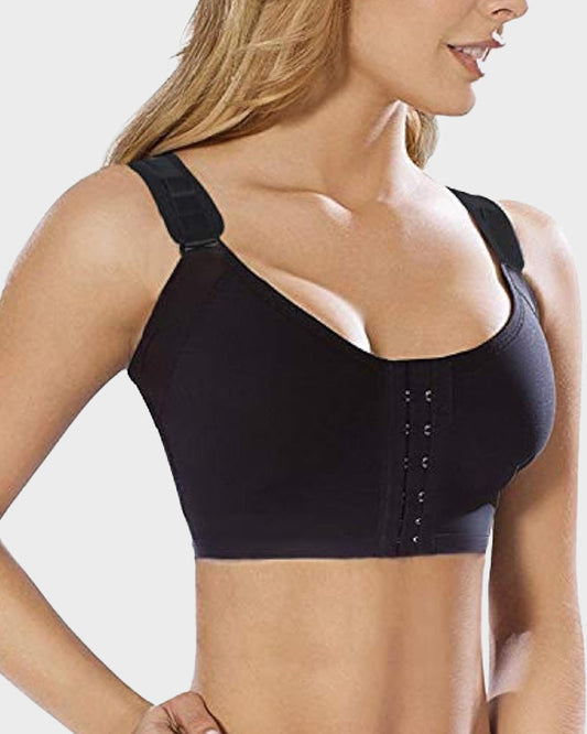 Post-Surgery Front Closure Recovery Sports Bra