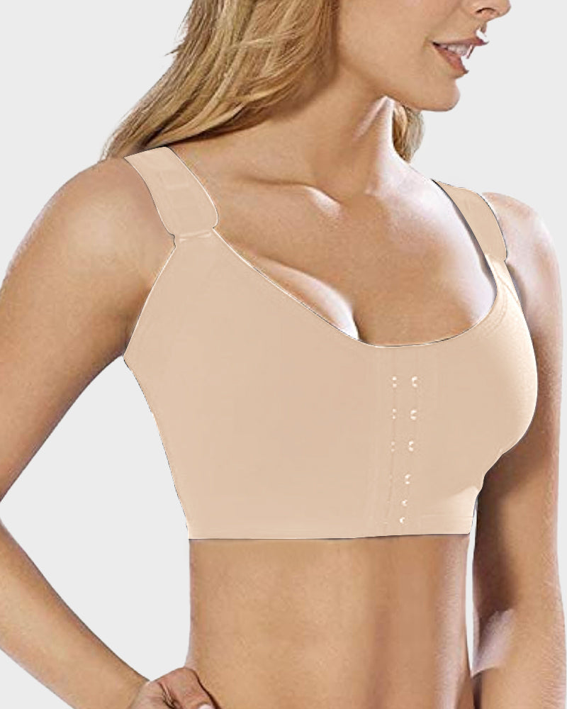 Post-Surgery Front Closure Recovery Sports Bra