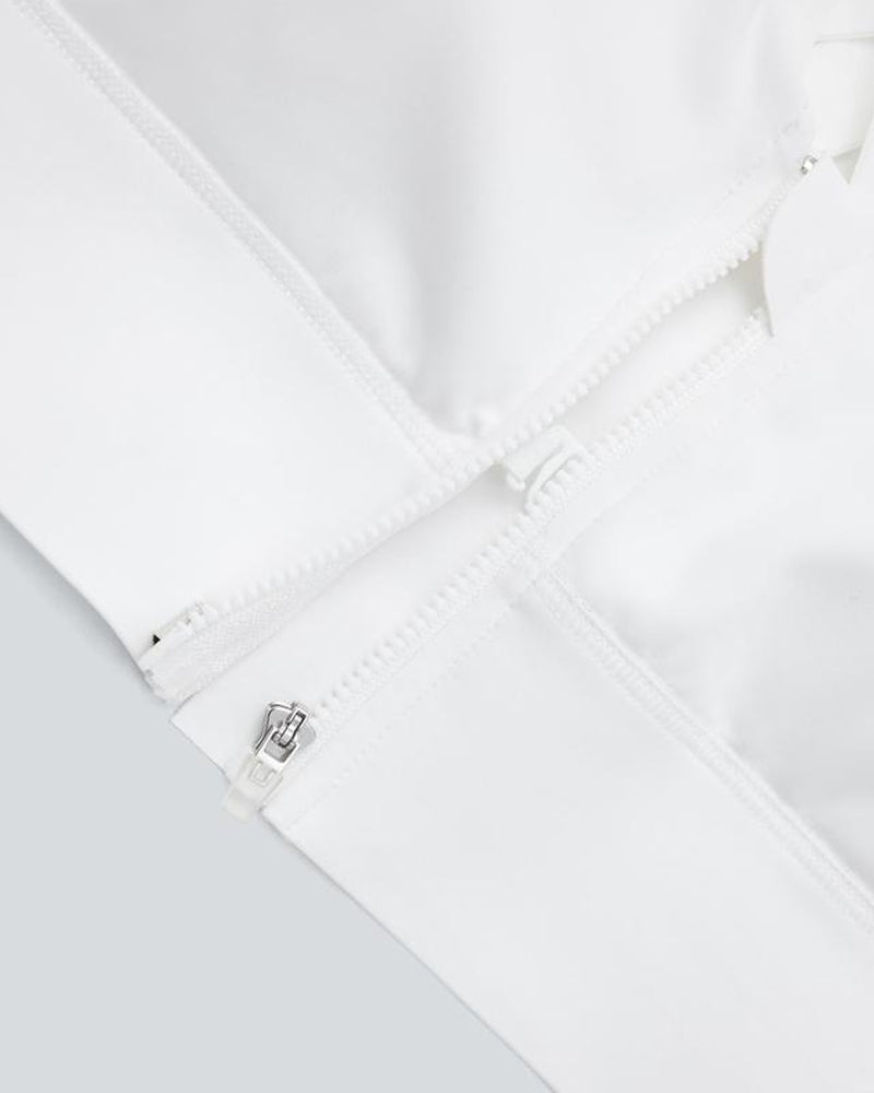 Quick-Dry Zipper Push-Up Sports Bra with Adjustable Buckle