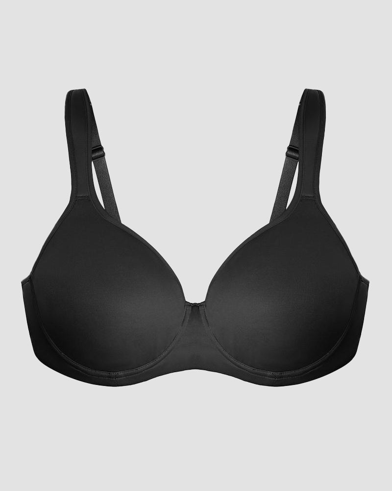 Soft Plus Size Full Coverage Unlined Minimizer Bra