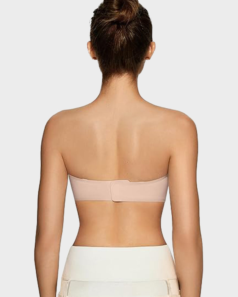 Strapless Wireless Padded Bandeau Bra