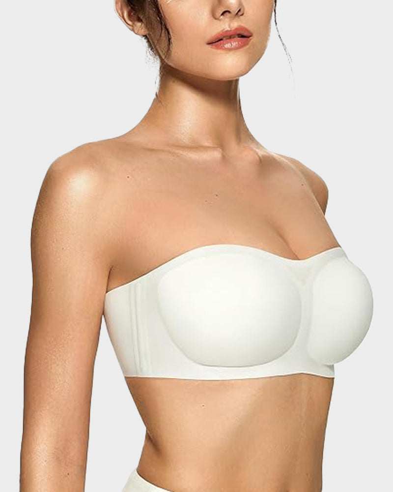Strapless Wireless Padded Bandeau Bra