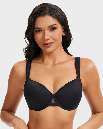 Supportive Underwire Bra with Perfect Coverage
