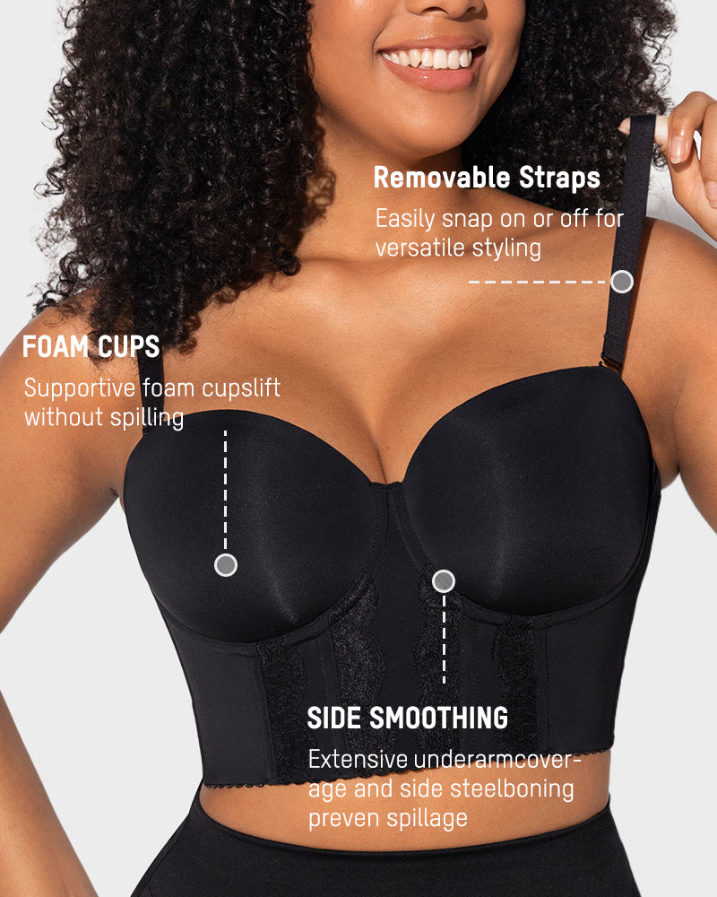 The Low Back Strapless Bra