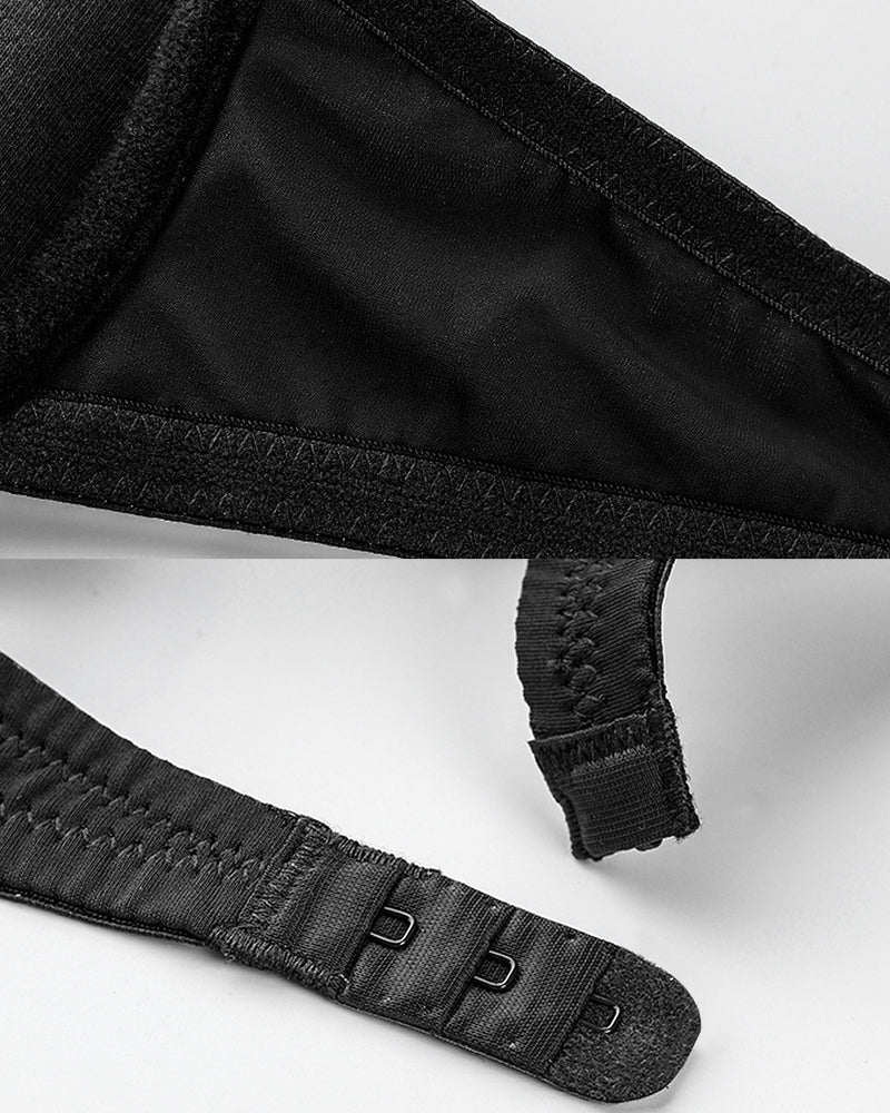 U-Shaped Backless Bra with Lift