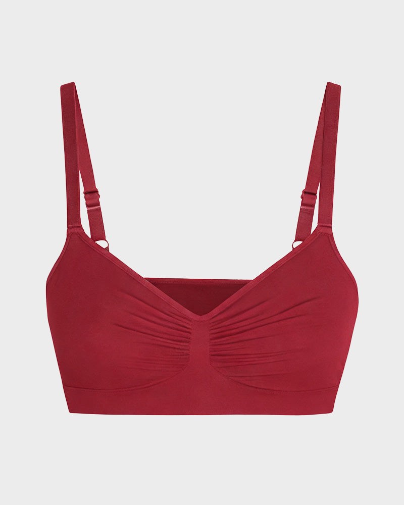 Women's Full Coverage Non-Padded Wireless Sculpt Bra