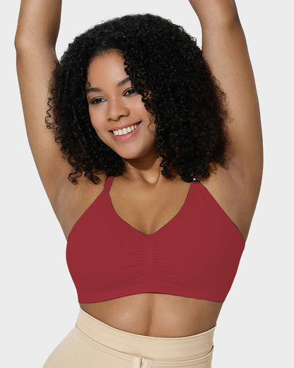 Women's Full Coverage Non-Padded Wireless Sculpt Bra