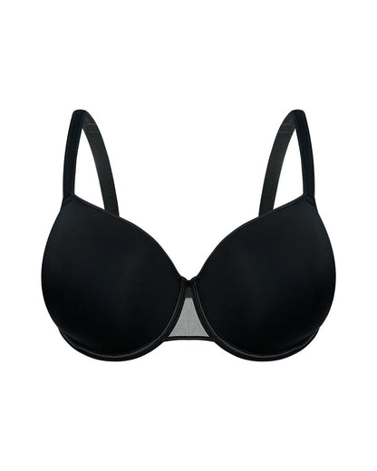 Full Coverage Mesh Accented Molded Cup Underwired Bra
