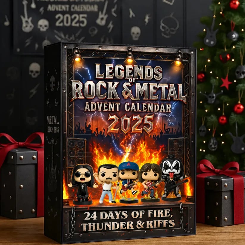 🔥Last Day 49% OFF - Legends of Rock & Metal Advent Calendar 2025