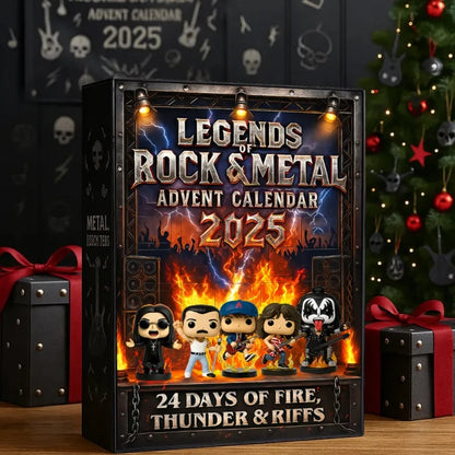 🔥Last Day 49% OFF - Legends of Rock & Metal Advent Calendar 2025