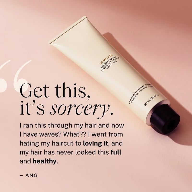 🔥 Complete Air Dry Cream (🌿Free of sulfates and color-stripping agents)