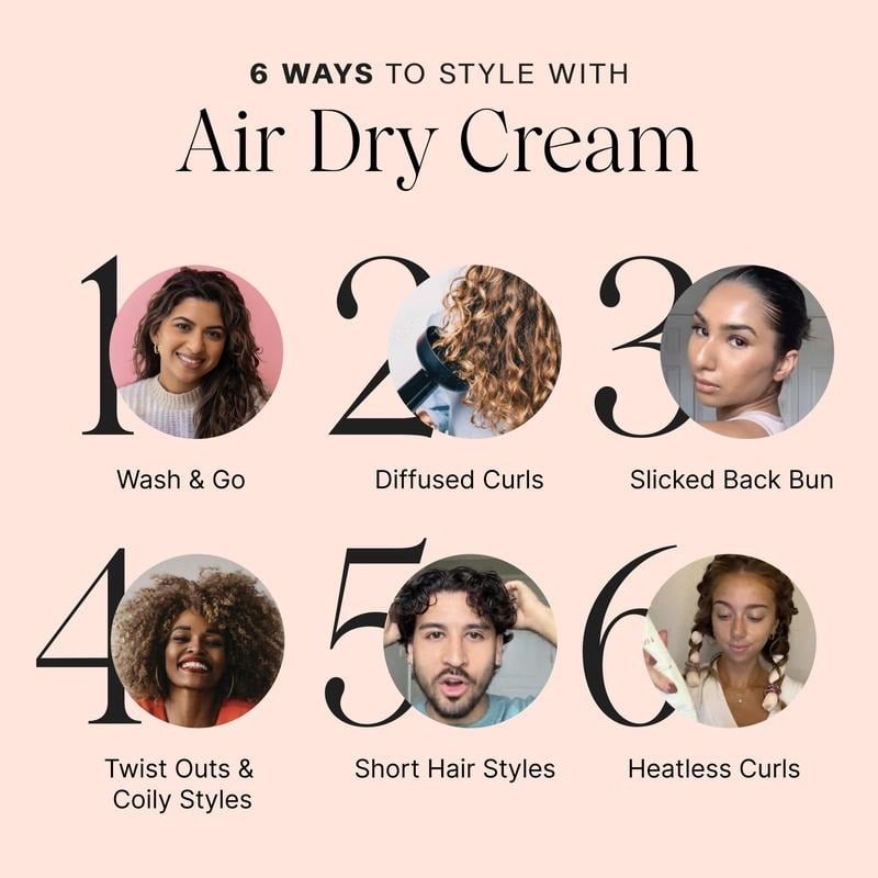 🔥 Complete Air Dry Cream (🌿Free of sulfates and color-stripping agents)